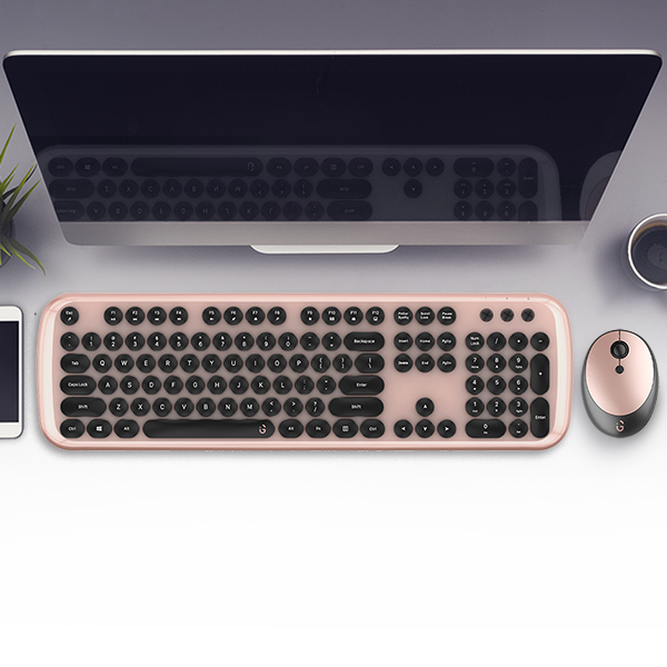 Stylish Keyboard + Mouse Combo