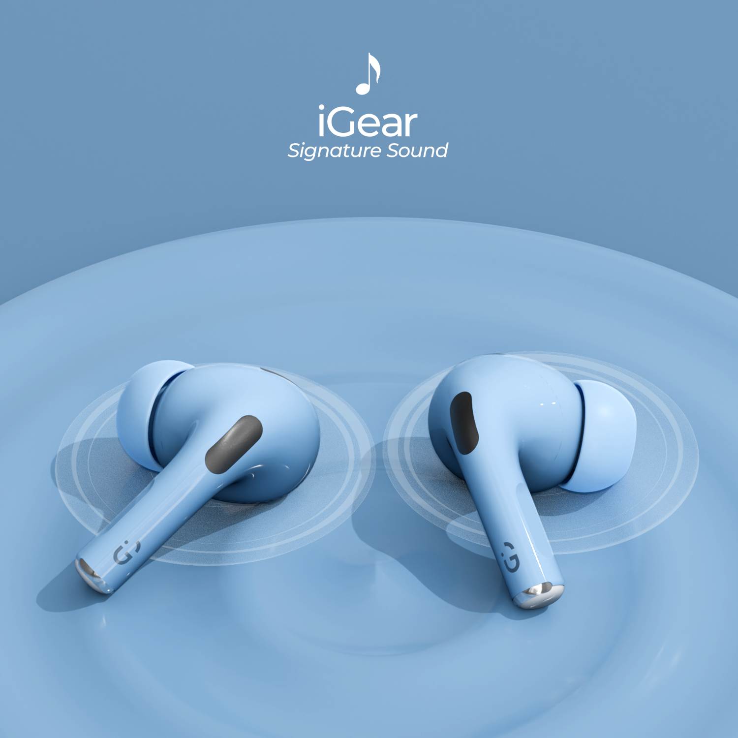 Buy iGear Gemz Wireless Earbuds 15hrs PLaytime Low latency Hi